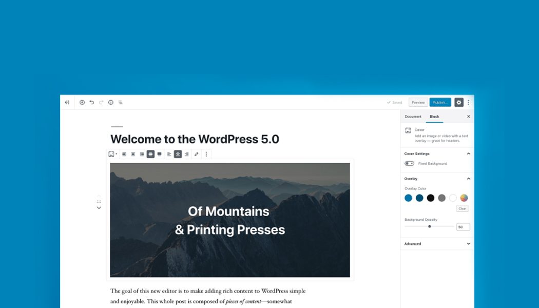 WordPress 5.0