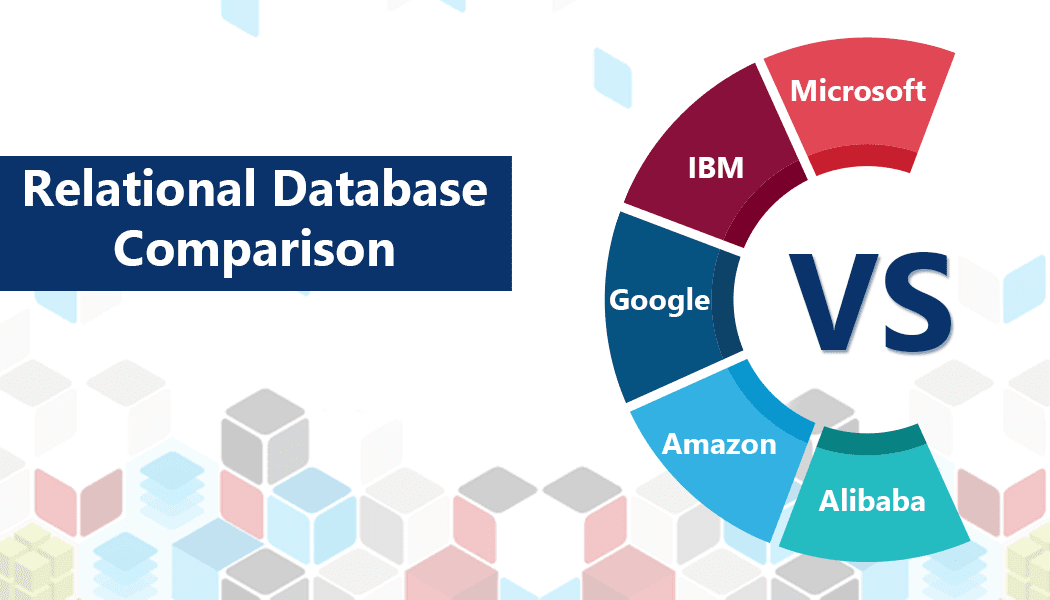 Relational Database Comparison - Alibaba, Amazon, Google, IBM and ...